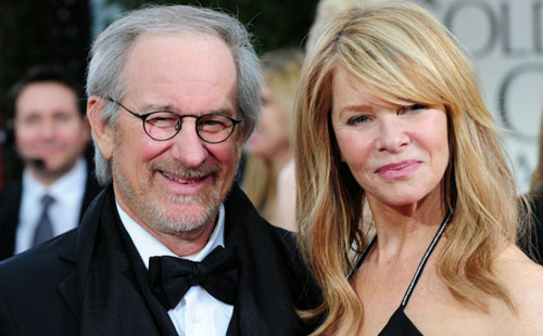 Steven Spielberg and Kate Capshaw