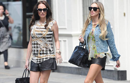 Tamara Ecclestone and Petra Stunt