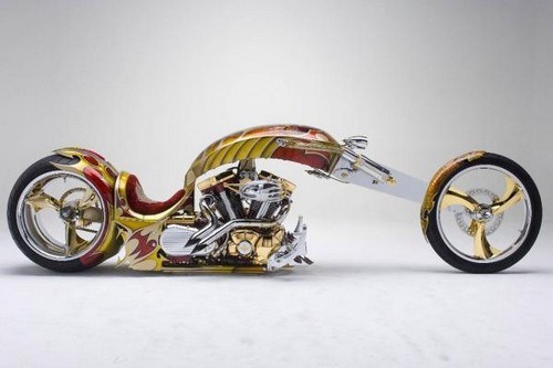 Gold Plated Custom Chopper