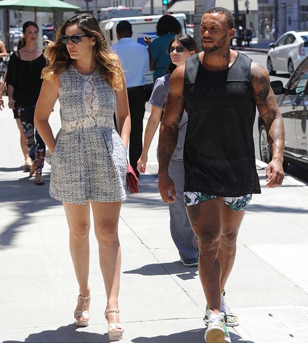 Kelly Brook and David McIntosh