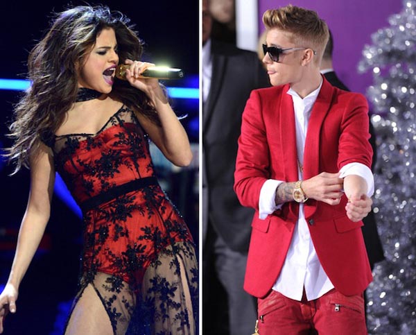 Selena Gomez and Justin Bieber