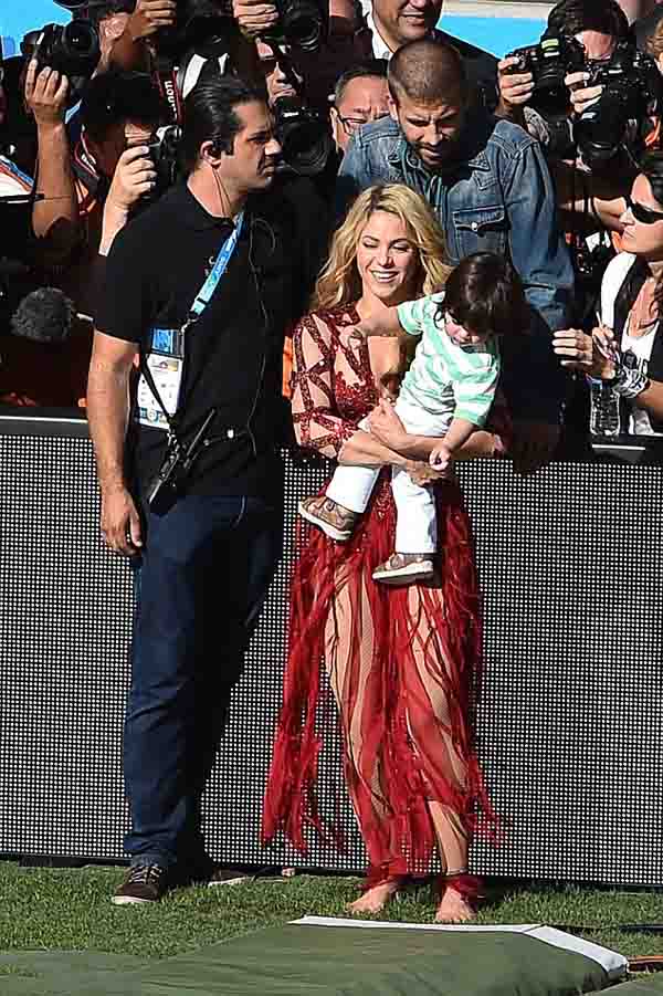 Shakira at 2014 world cup