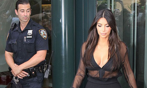Femme fatale Kim Kardashian
