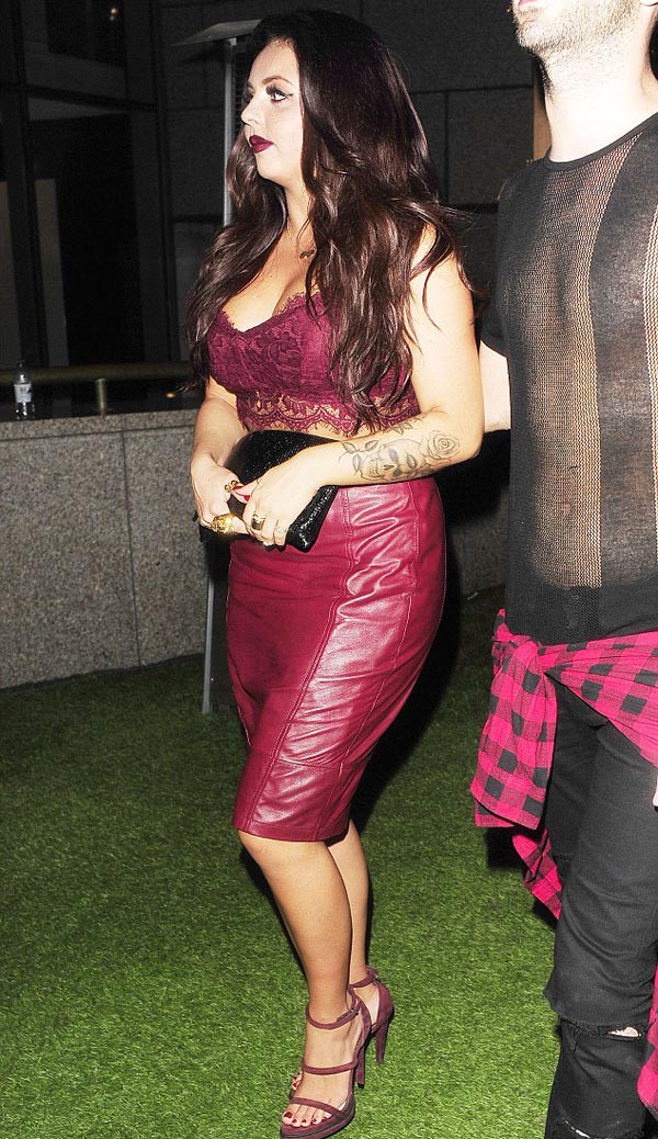 Jesy_Nelson_wearing_racy_lace-and-leather_outfit_4