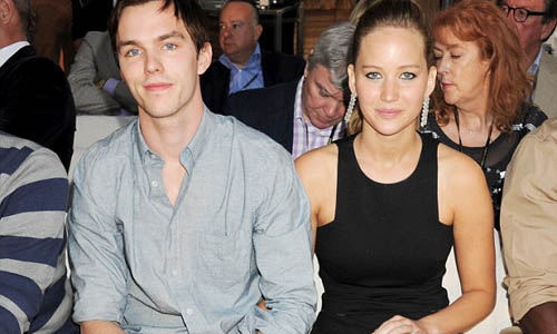 Nicholas Hoult and Jennifer Lawrence 2012