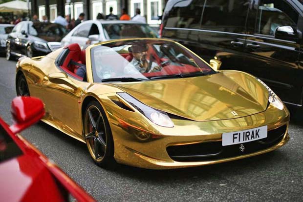 ferrari-458-gold