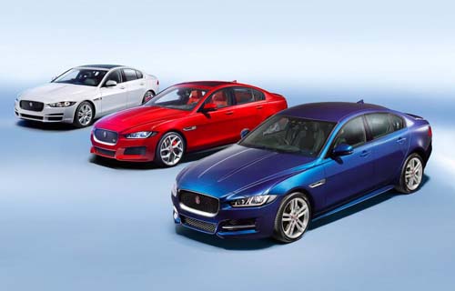 jaguar xe range