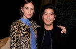 Alexa Chung with Samuel Ku