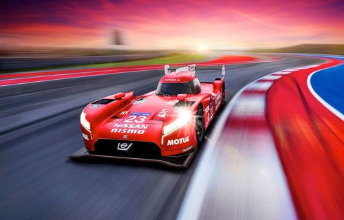 Nissan's LMP1 Super Bowl star