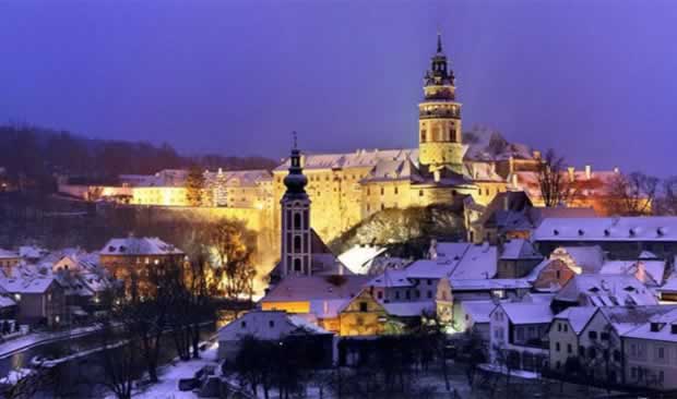 Cesky Krumlov in Czech Republic