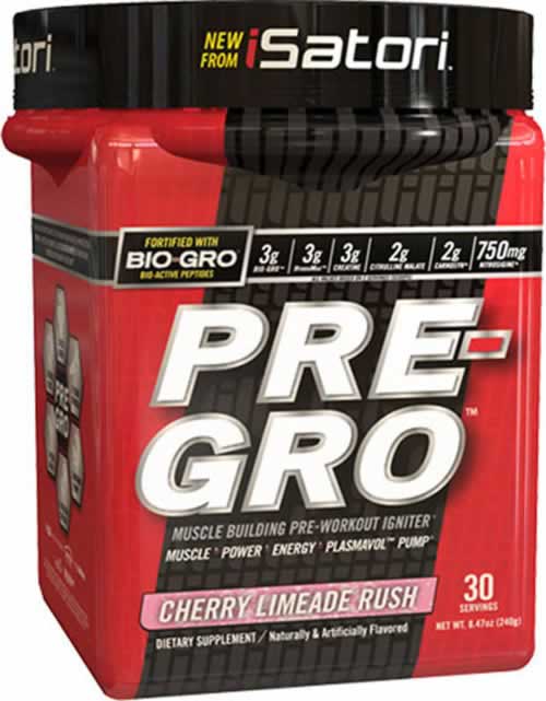 Isatori Pre-Gro – Muscle Growth PWO