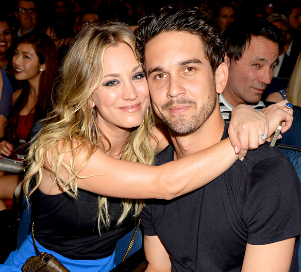 Kaley Cuoco with Ryan Sweeting