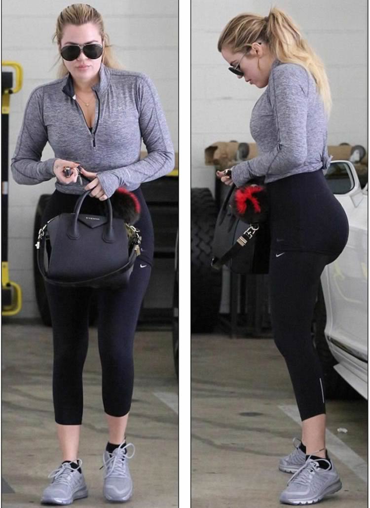 Khloe_Kardashian_skintight_leggings_Gym_2