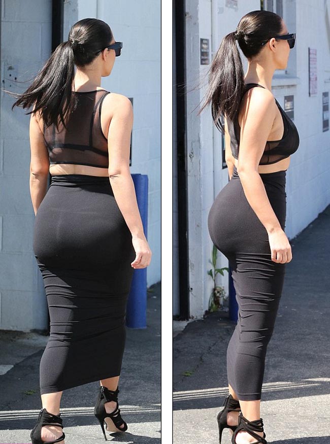 Kim Kardashian_revealing_mesh_crop_top
