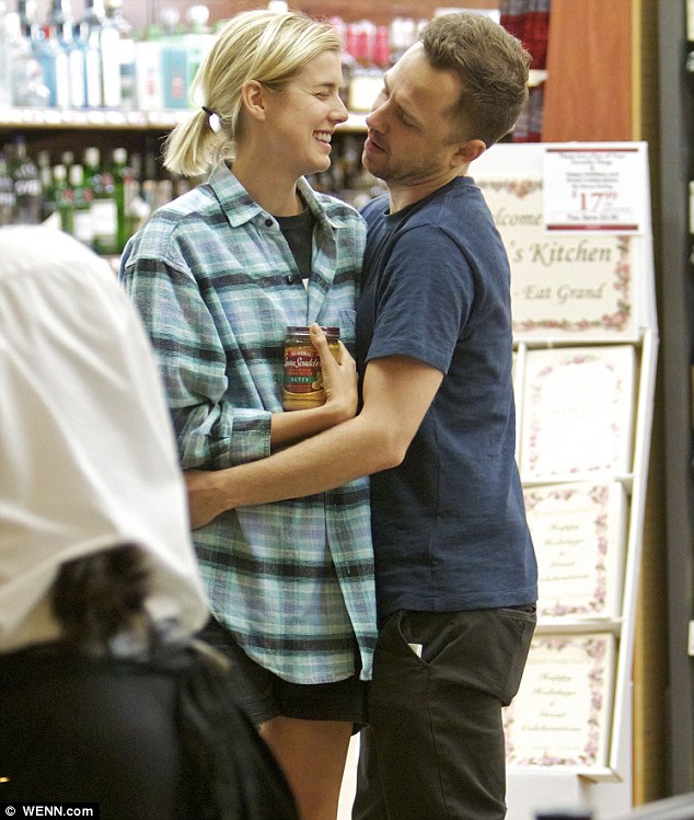 Agyness Deyn and Giovanni Ribisi