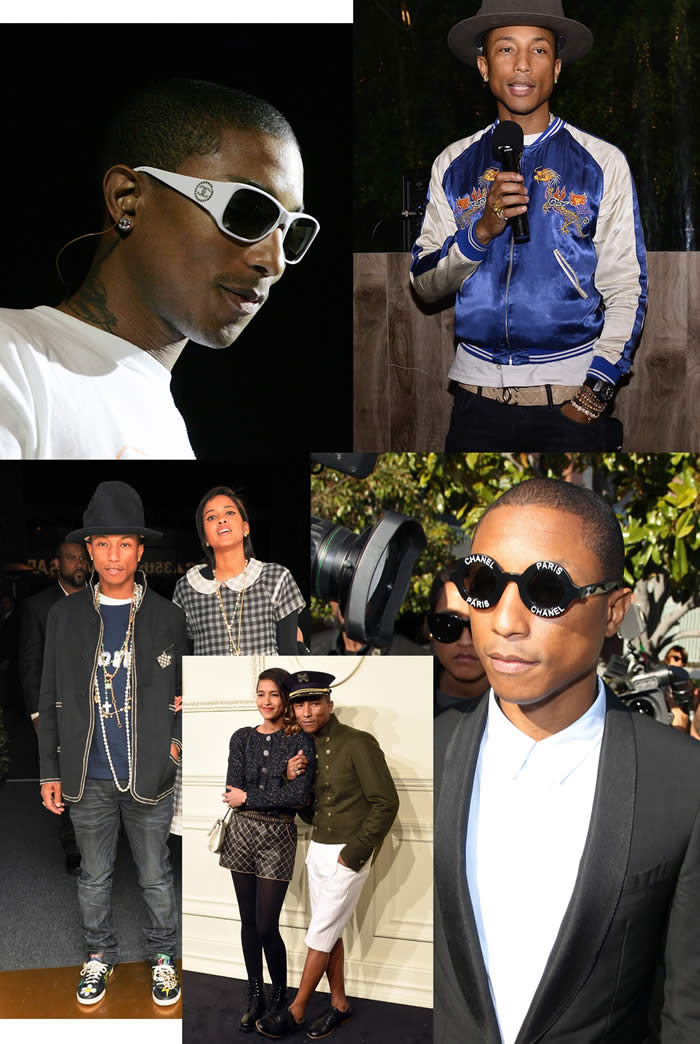 Pharrell honored Style Icone
