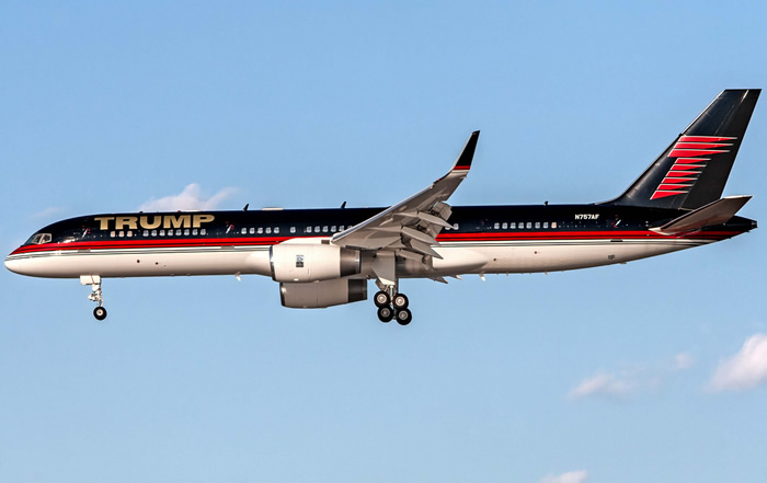 Trump’s Boeing 757