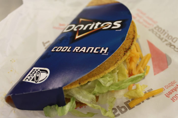 Taco Bell Doritos Locos Taco