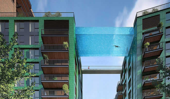 Suspended Sky Pool