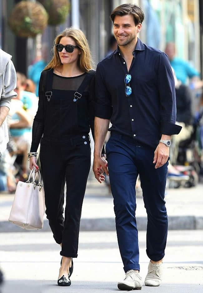 Olivia Palermo and Johannes Huebl