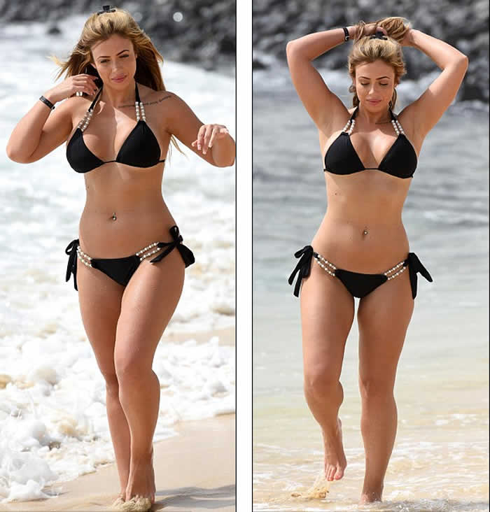 Holly Hagan Hot Bikini