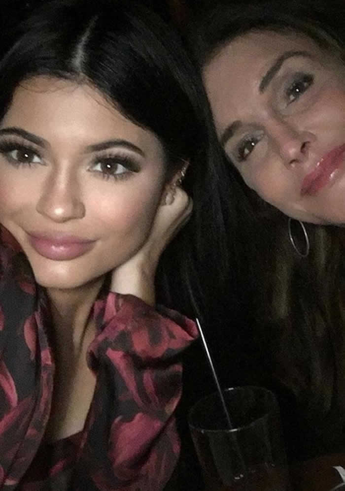 Kylie Jenner and Caitlyn Jenner