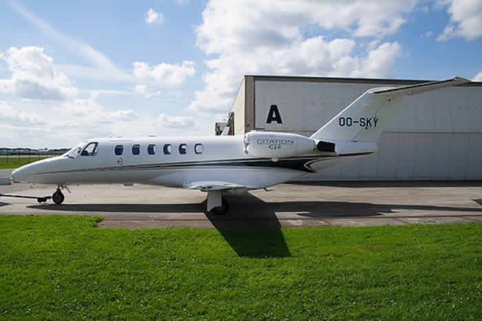 Harrison Ford and his Cessna 525B CJ3 Citation Jet