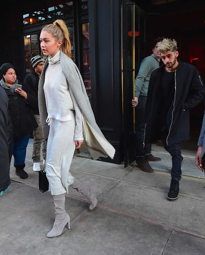 Gigi Hadid and Zayn Malik