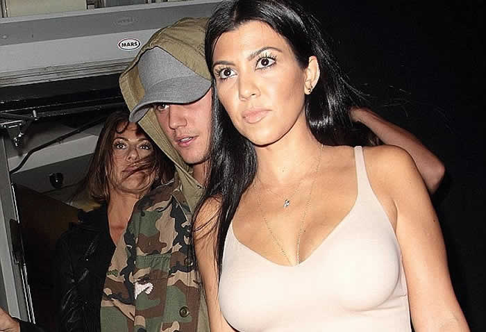 Justin Bieber on Kourtney Kardashian 'romance