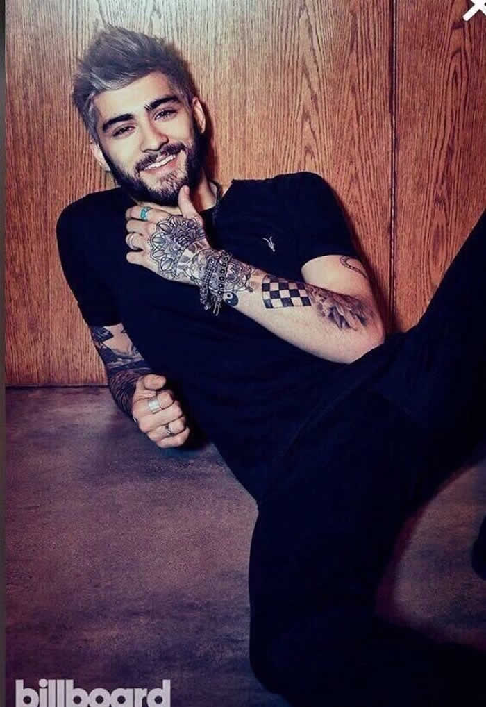 Zayn Malik' Billboard Cover Shoot