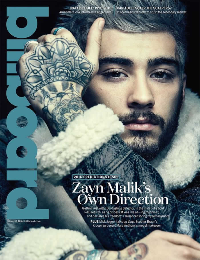 Zayn Malik' Cover Shoot