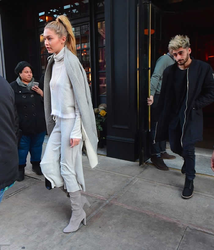 Gigi Hadid and Zayn Malik