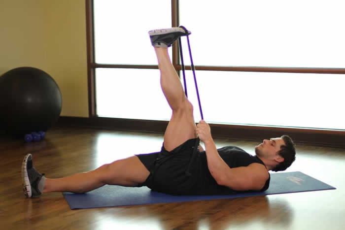 Supine Hamstring Stretch