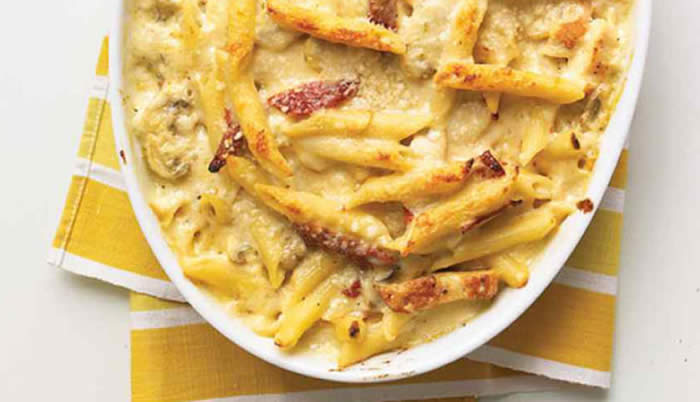 UNCOMPLICATED BAKED PENNE