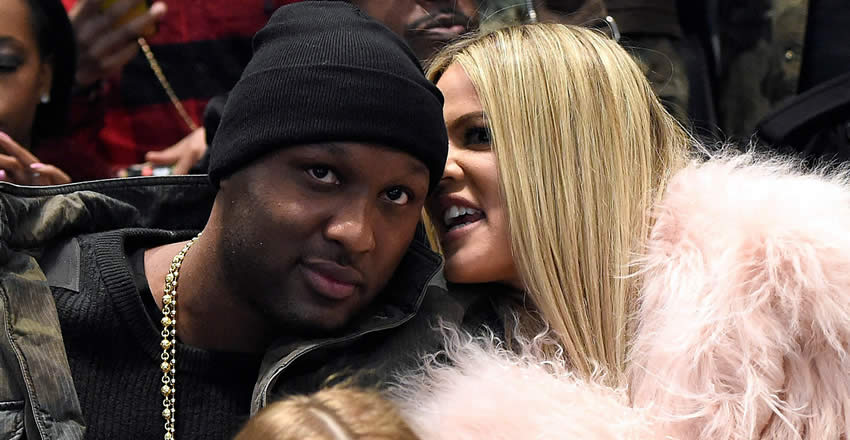 Khloe Kardashian and Lamar Odom