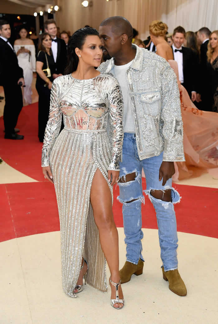 Kim Kardashian and Kayne West