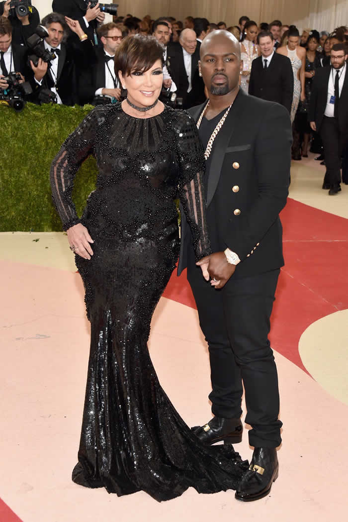 Kris Jenner and Corey Gamble