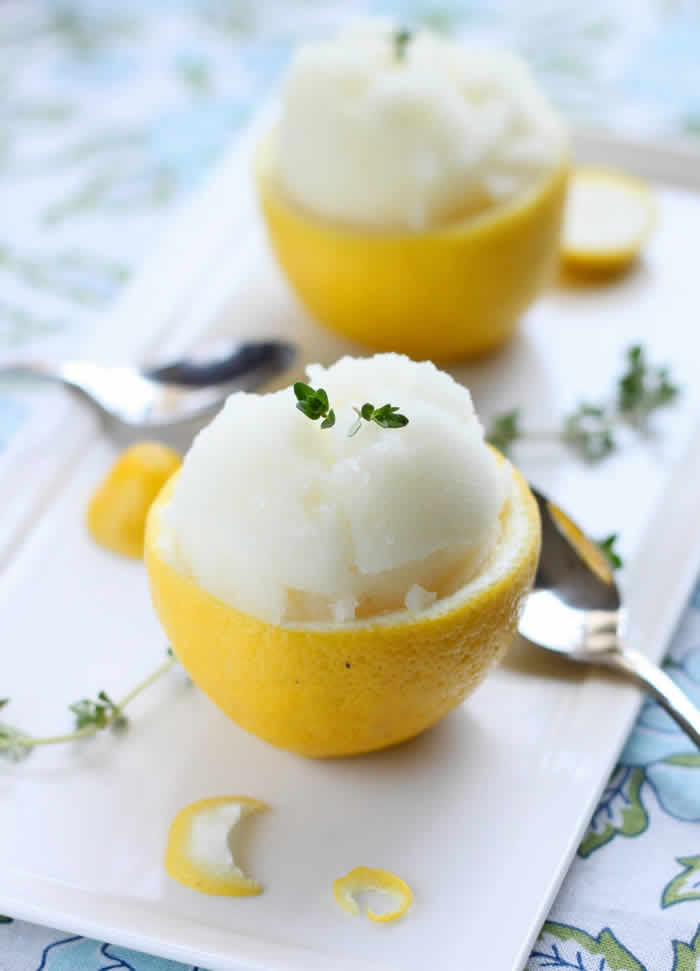 Lemon Sorbet