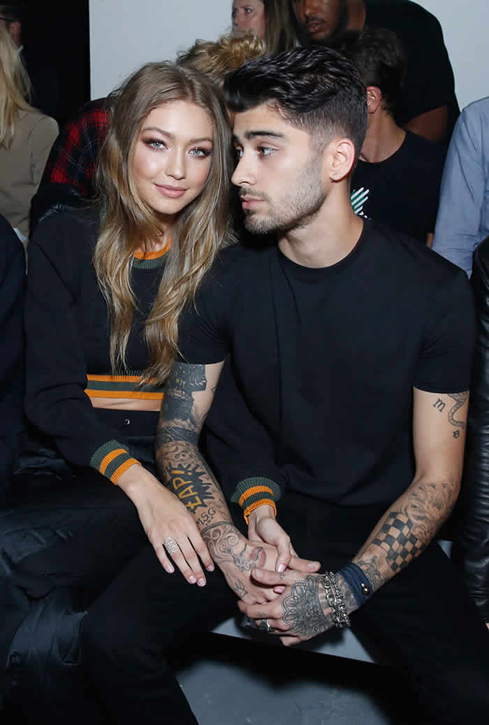 Gigi Hadid Zayn Malik Together London Fashion Week