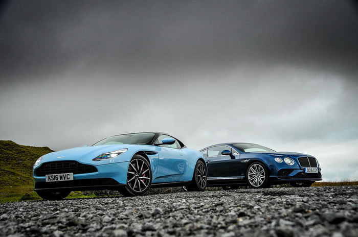 Aston Martin DB11 vs Bentley Continental GT Sport - grand tourers compared