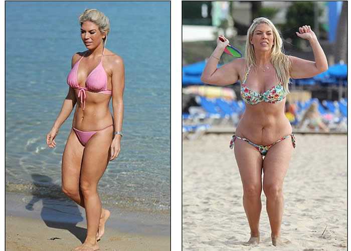 TOWIE's Frankie Essex Wears A Skimpy Pink Bikini for Mykonos Beach Break