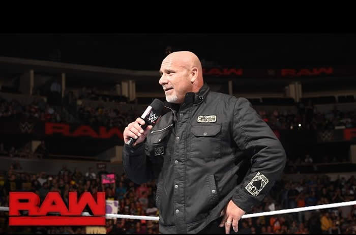 Goldberg Returns to WWE Raw on Halloween, Attacks Rusev and Paul Heyman