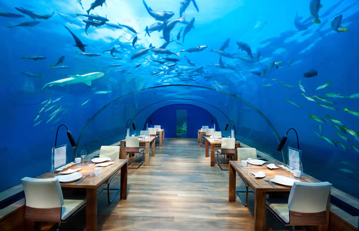 Ithaa restaurant, Maldives