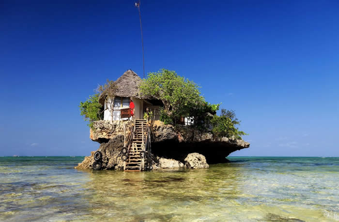 The Rock, Zanzibar, Tanzania