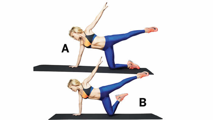 Arabesque Lift to Knee Balance