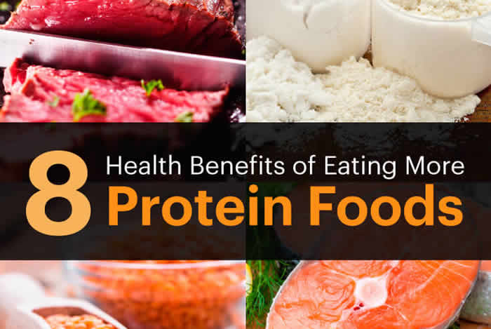 8 Health Benefits of Eating More Protein Foods