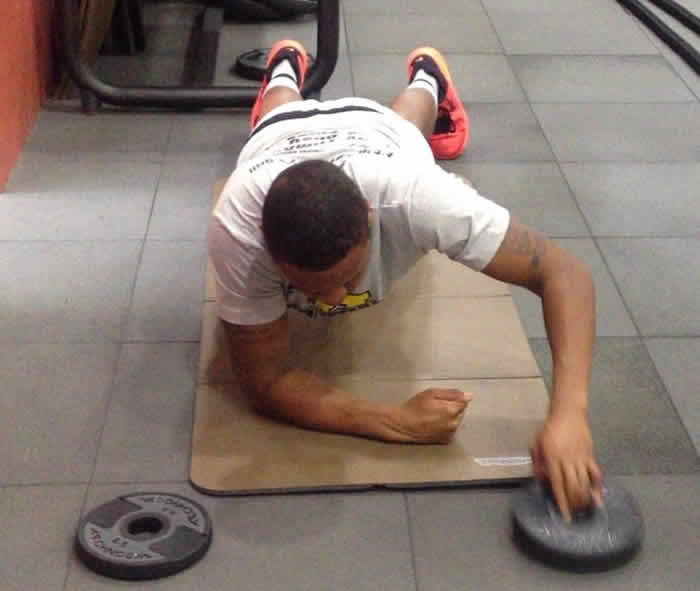 Plate Transfer Plank