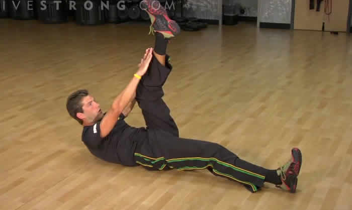 Vertical Leg Crunch