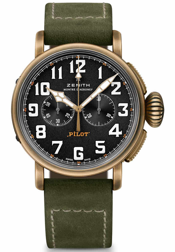 Zenith Heritage Pilot Extra Special Chronograph Watch