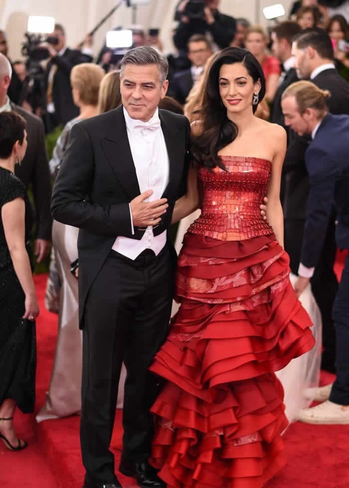 George and Amal Clooney